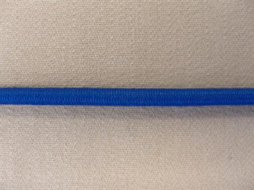 Rund elastik, koboltblå, 1m