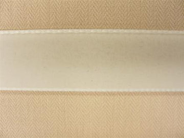 Velourbånd, off white 16mm, 1m