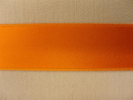 Satinbånd orange 16mm, 1m