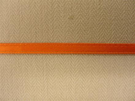 Satinbånd orange  3mm, 1m
