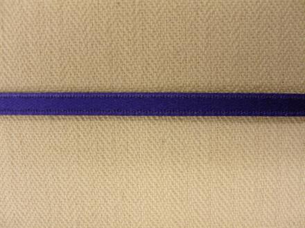 Satinbånd blålilla  3mm, 1m