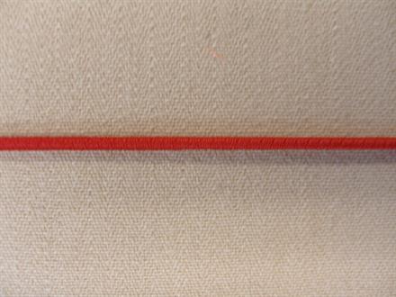 Rund elastik, 1,5mm rød, 1m