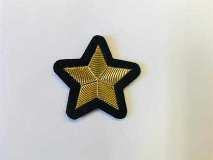 Strygemærke guld stjerne