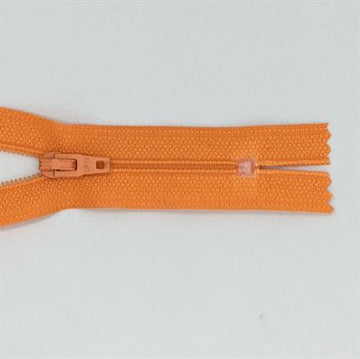 Lys orange spiral ikke delbar 50cm 4mm