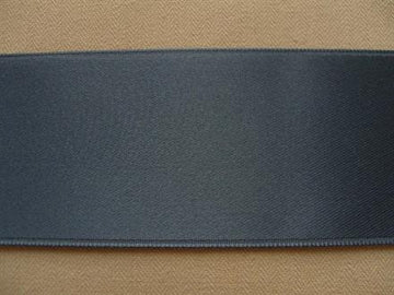 Satinbånd mørk dueblå  25mm, 1m