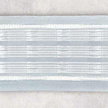 Rynkebånd 45mm hvid, 1m