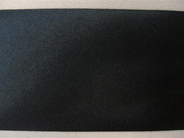 Skråbånd satin, sort 20mm, 1m