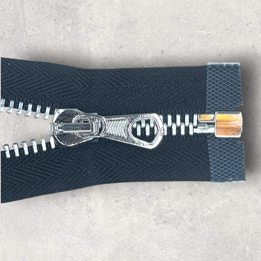 Sort delbar 75cm, 6mm aluminium