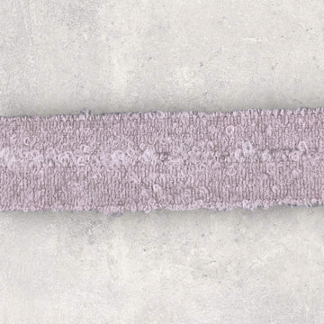 Strikket foldeelastik, støvet gammel rosa, 20mm, 1m