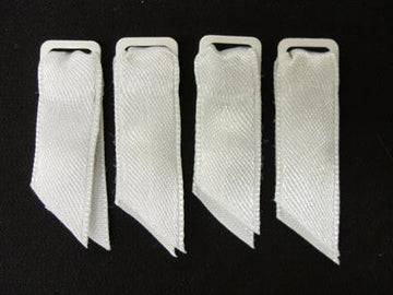 Hofteholdergrips u. elastik, hvid 10mm,  4 stk.