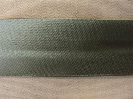 Skråbånd satin, grå 20mm, 1m