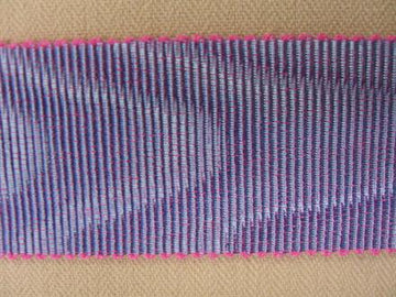 Grosgrainbånd med moire-effekt, lyselilla/pink, 1m