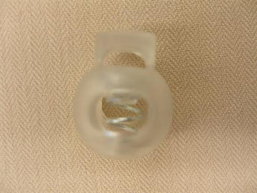 Snorstopper plastik, transparent lille rund