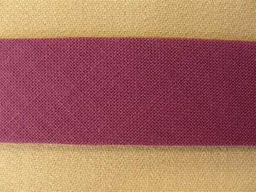 Skråbånd bomuld, violet 18mm, 1m