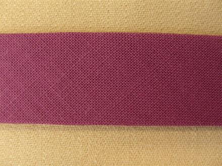 Skråbånd bomuld, violet 18mm, 1m