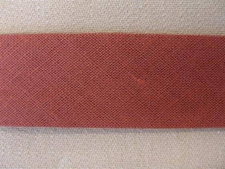 Skråbånd bomuld, rouge 18mm, 1m