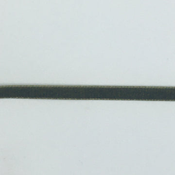 Velourbånd, støvet grøn  7mm, 1m