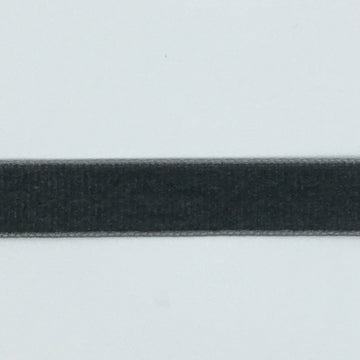 Velourbånd, mørkegrå 22mm, 1m