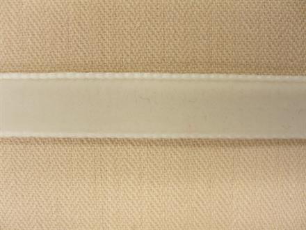 Velourbånd, off white  9mm, 1m