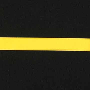 Satinbånd gul  10mm, 1m