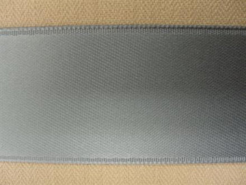 Satinbånd grå 25mm, 1m