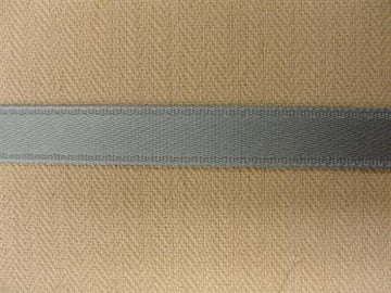 Satinbånd grå  6mm, 1m
