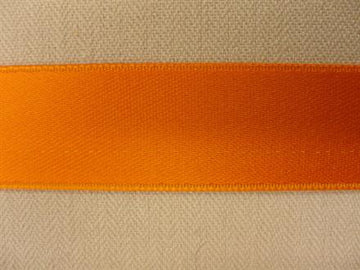 Satinbånd orange 16mm, 1m