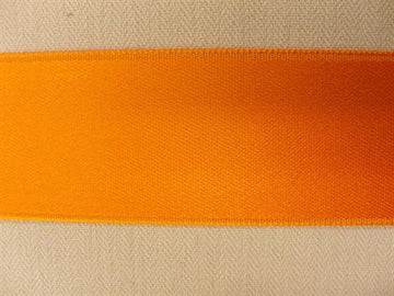 Satinbånd orange 25mm, 1m