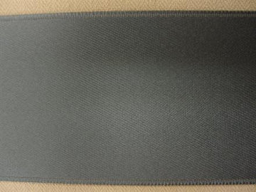 Satinbånd elefantgrå 40mm, 1m
