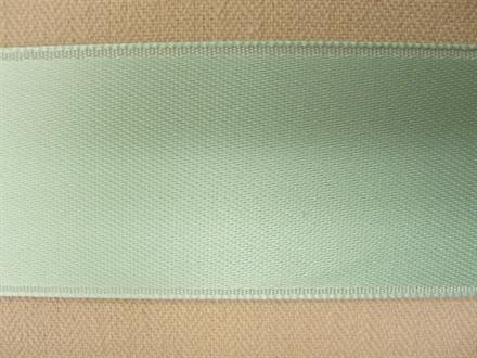 Satinbånd pastelgrøn 25mm, 1m