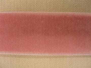 Velourelastik, rosa 22mm, 1m