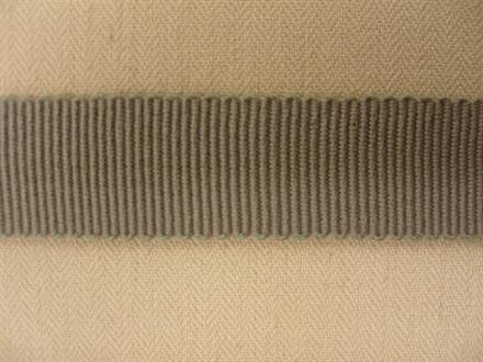 Grosgrainbånd, musegrå 15mm, 1m
