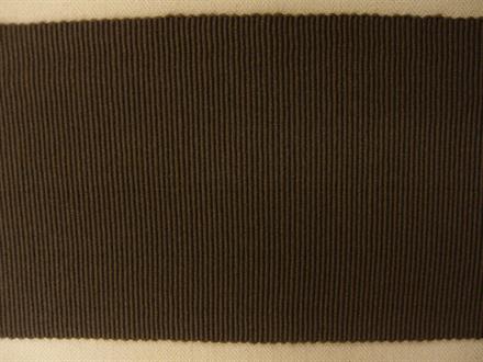 Grosgrainbånd, støvet brun 65mm, 1m