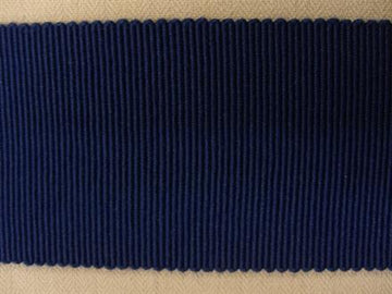 Grosgrainbånd, mørkeblå 40mm, 1m