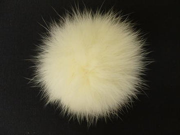 Pelskvast off white, 6 cm