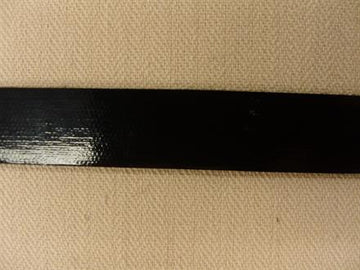 Lak, sort 10mm, 1m