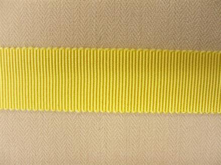 Grosgrainbånd, blød gul 16mm, 1m