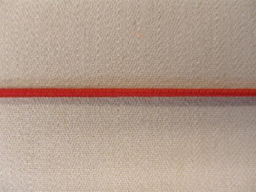 Rund elastik, 1,5mm rød, 1m
