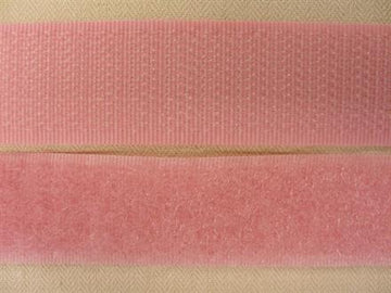 Burrebånd, lys rosa 20mm,  1m