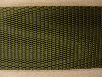 Gjordbånd 40mm, armygrøn, 1m