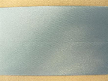 Skråbånd satin, lyseblå 20mm, 1m