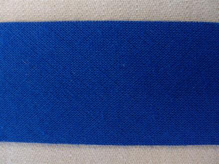 Skråbånd bomuld, kongeblå 27mm, 1m