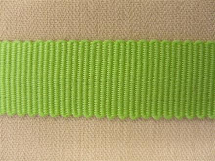 Grosgrainbånd, limegrøn 10mm, 1m