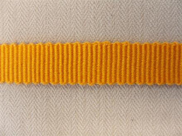 Grosgrainbånd, orange 10mm, 1m