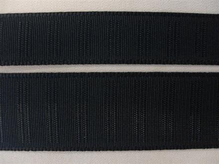 Bæltebånd, sort 40mm, 1m