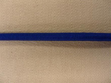 Rund elastik 3mm, koboltblå, 1m