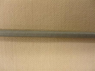 Rund elastik 3mm, grå, 1m
