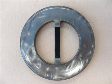 Rundt 40mm plast, grå changerende