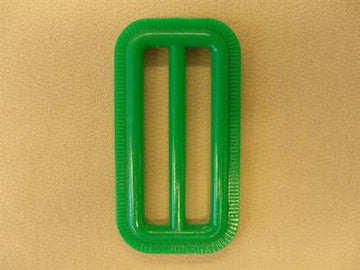 Rektangulær 40mm plastik, grøn