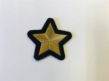 Strygemærke guld stjerne